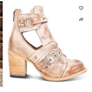 Freebird by Steven, Size 7, Leather Booties